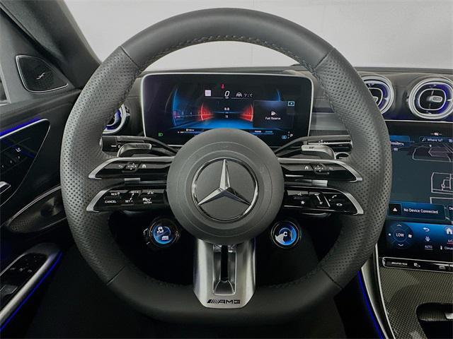 new 2024 Mercedes-Benz AMG C 43 car, priced at $76,935