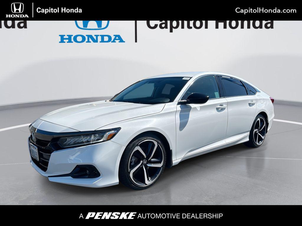 used 2021 Honda Accord car, priced at $21,585