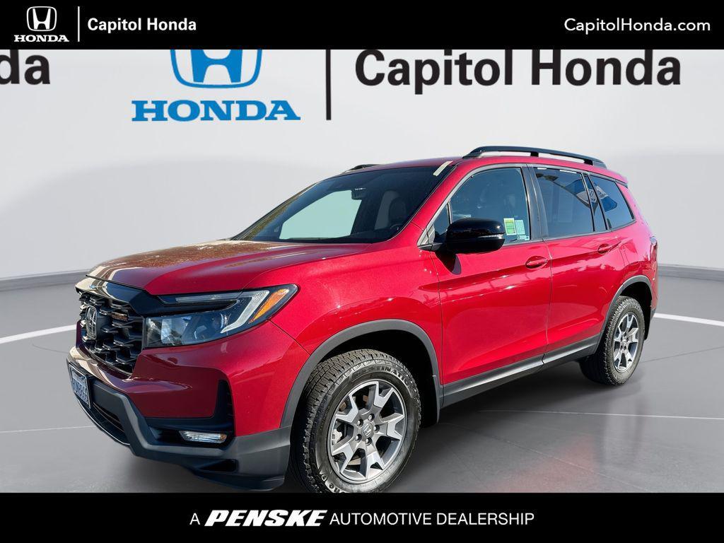 used 2022 Honda Passport car, priced at $33,185