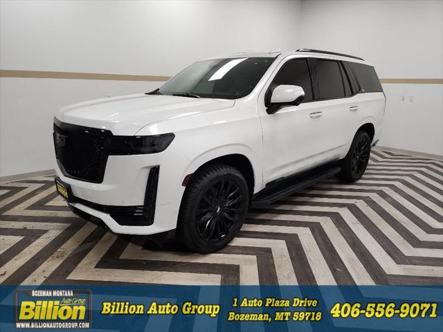 used 2021 Cadillac Escalade car, priced at $65,999