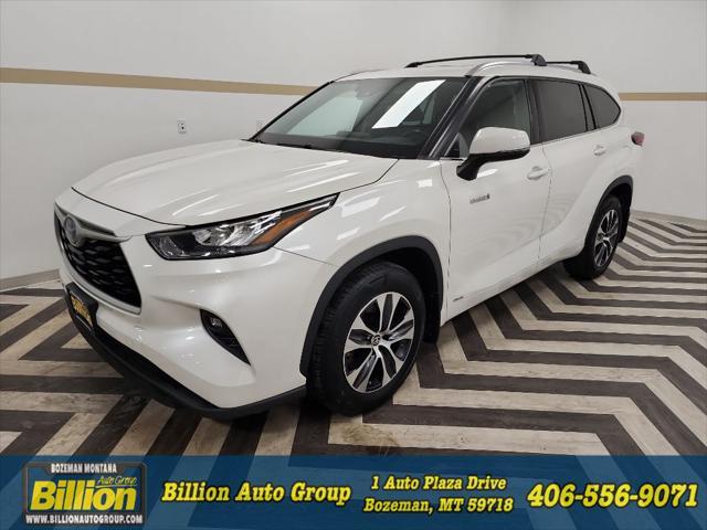 used 2020 Toyota Highlander Hybrid car, priced at $34,599