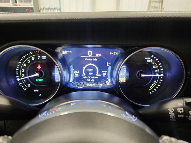 used 2022 Jeep Wrangler Unlimited 4xe car, priced at $34,899