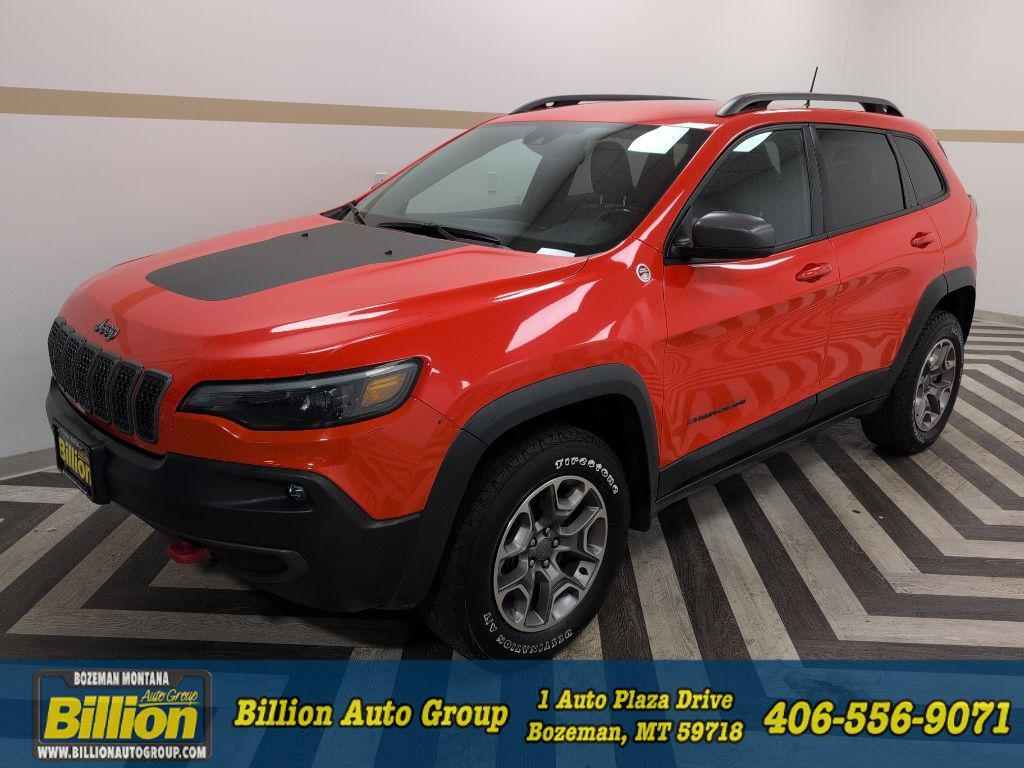 used 2021 Jeep Cherokee car, priced at $21,999