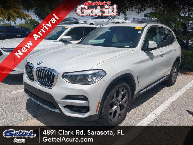 used 2021 BMW X3 car, priced at $33,128