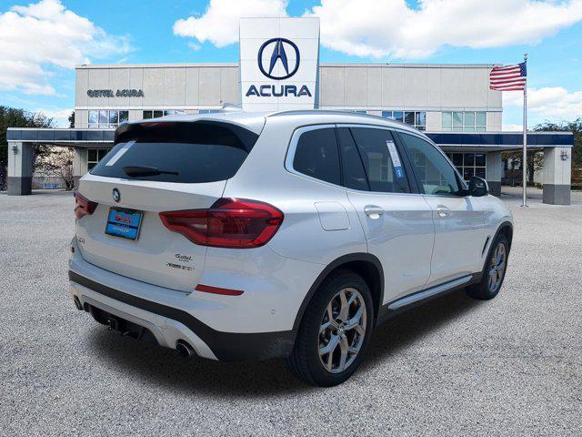used 2021 BMW X3 car, priced at $32,780