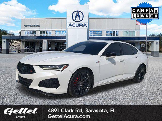 used 2022 Acura TLX car, priced at $43,984