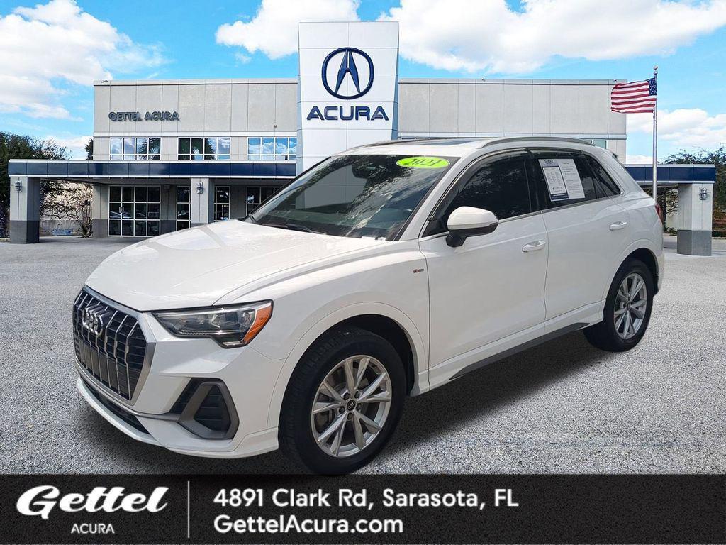 used 2021 Audi Q3 car, priced at $18,177