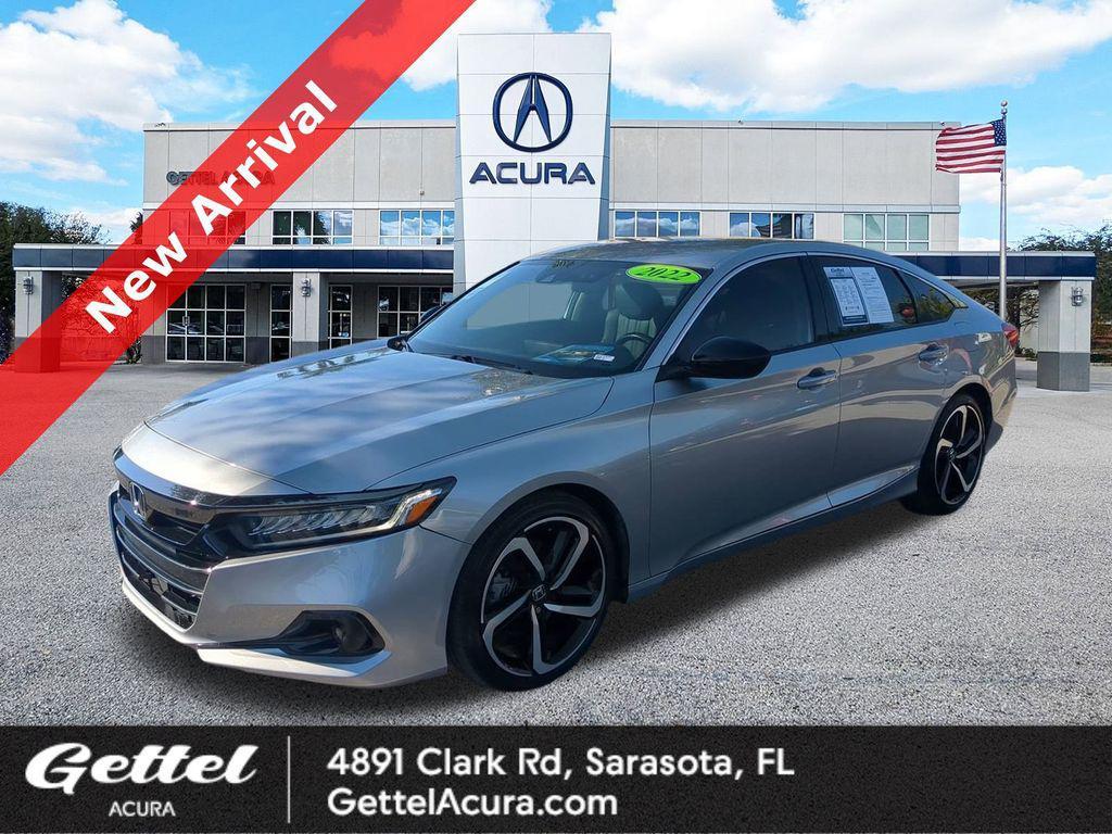 used 2022 Honda Accord car, priced at $23,978