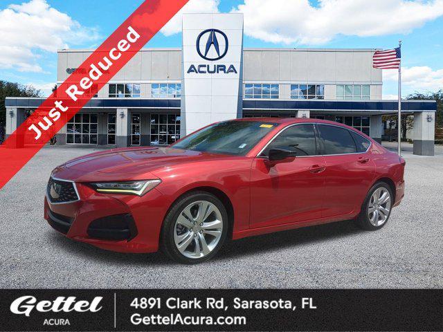 used 2021 Acura TLX car, priced at $27,498