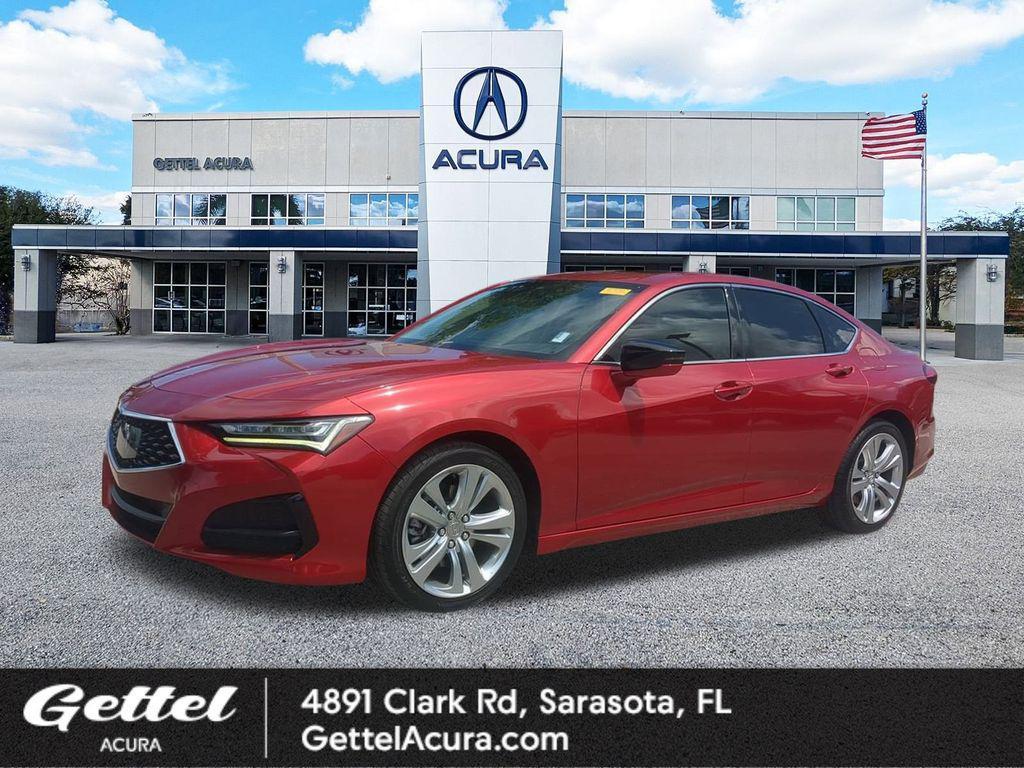 used 2021 Acura TLX car, priced at $23,998