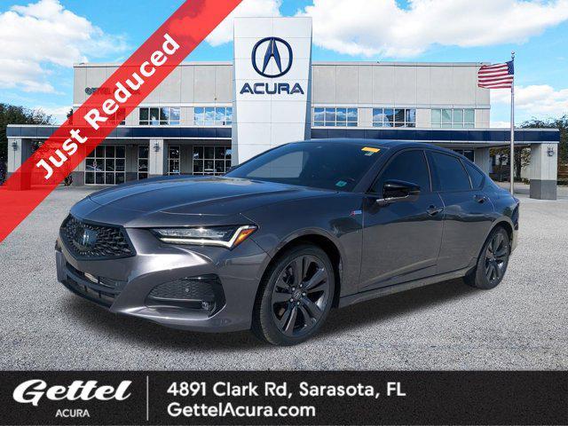 used 2022 Acura TLX car, priced at $33,382