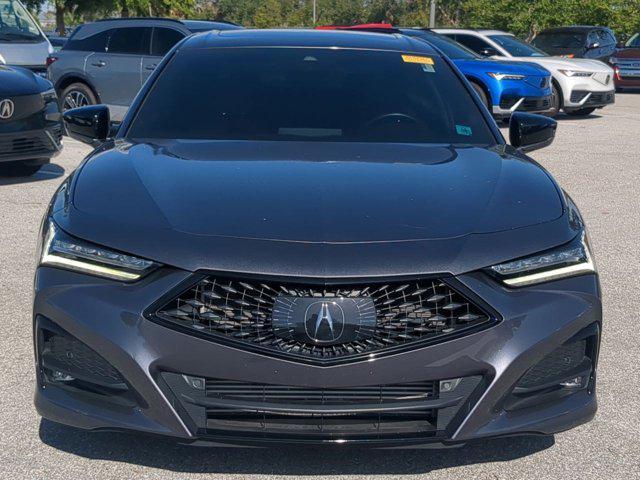 used 2022 Acura TLX car, priced at $33,382