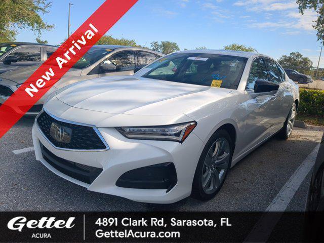 used 2021 Acura TLX car, priced at $28,981