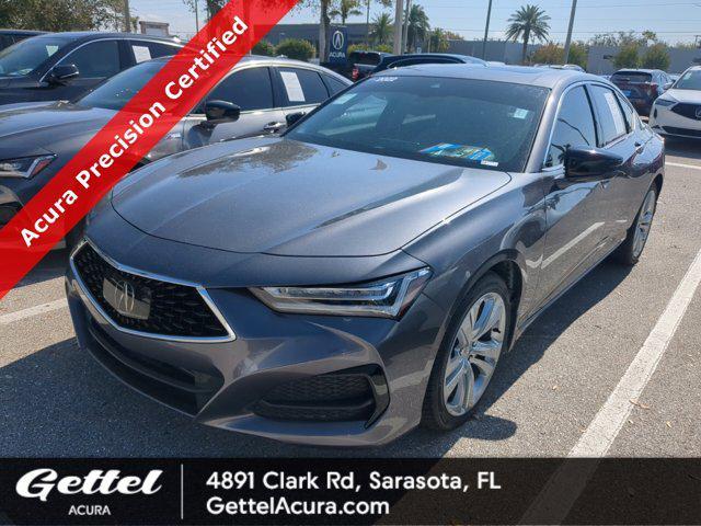 used 2022 Acura TLX car, priced at $29,891