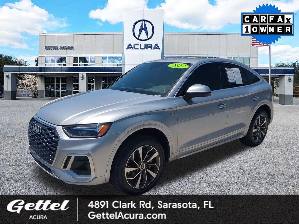 used 2022 Audi Q5 car, priced at $27,499