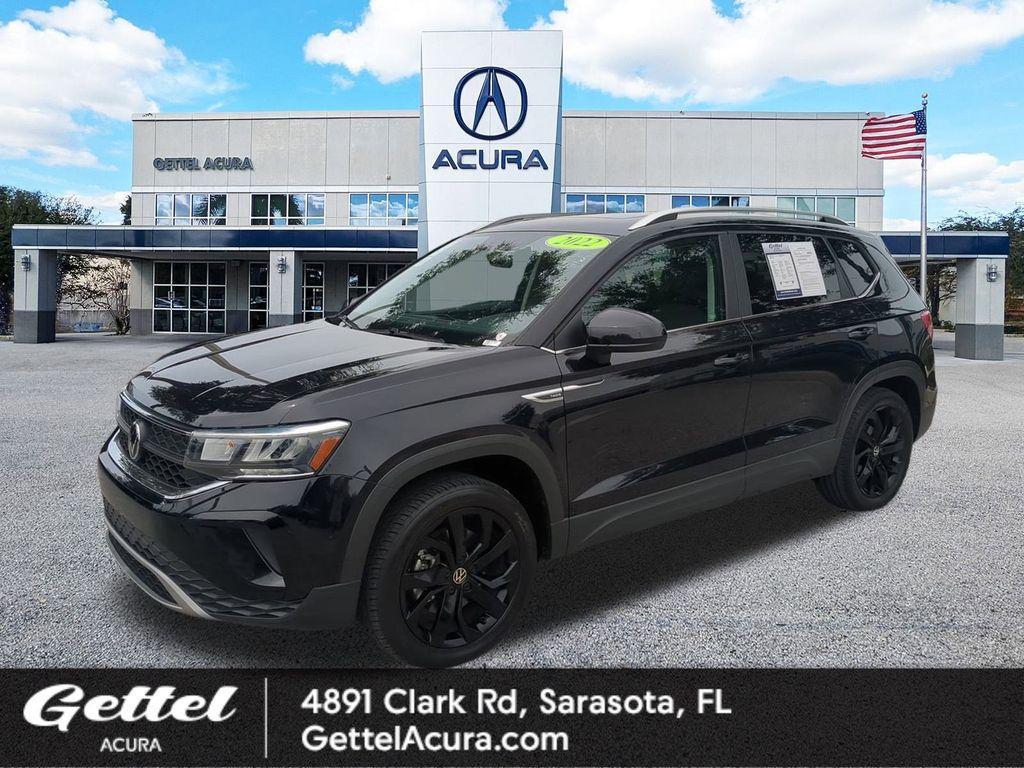 used 2022 Volkswagen Taos car, priced at $16,384