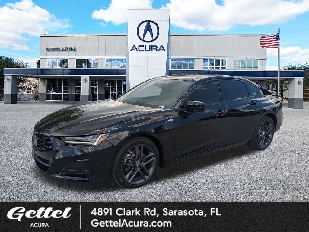 new 2025 Acura TLX car, priced at $52,195