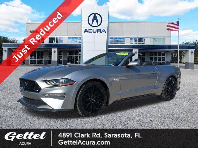 used 2021 Ford Mustang car, priced at $34,582