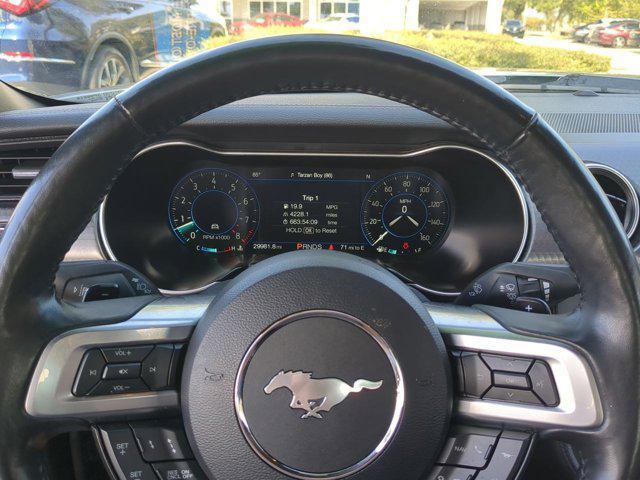 used 2021 Ford Mustang car, priced at $34,582