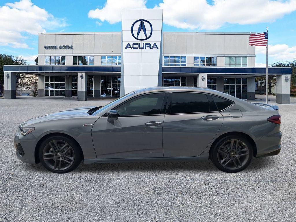new 2025 Acura TLX car, priced at $52,195