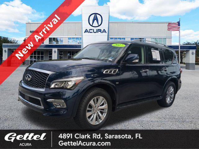 used 2017 INFINITI QX80 car, priced at $20,399