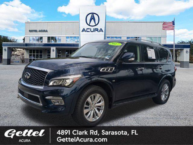 used 2017 INFINITI QX80 car, priced at $18,998