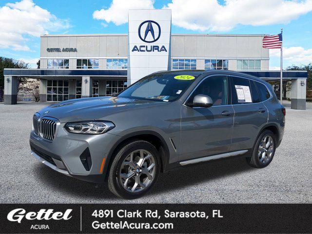 used 2024 BMW X3 car, priced at $40,582