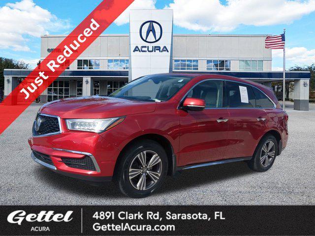 used 2019 Acura MDX car, priced at $18,283