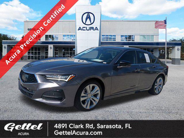 used 2022 Acura TLX car, priced at $29,682