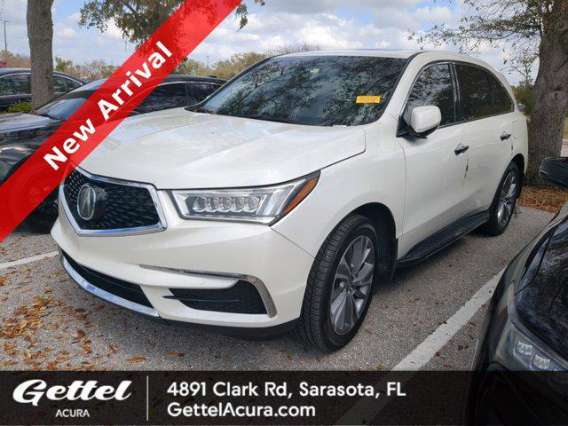 used 2018 Acura MDX car, priced at $21,581