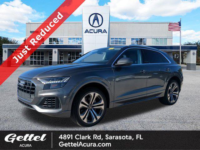 used 2022 Audi Q8 car, priced at $51,483