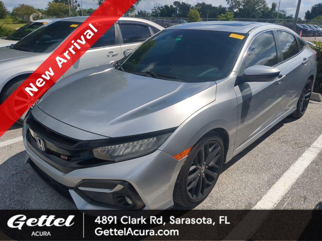 used 2020 Honda Civic Si car, priced at $19,998