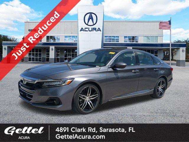 used 2022 Honda Accord Hybrid car, priced at $28,376