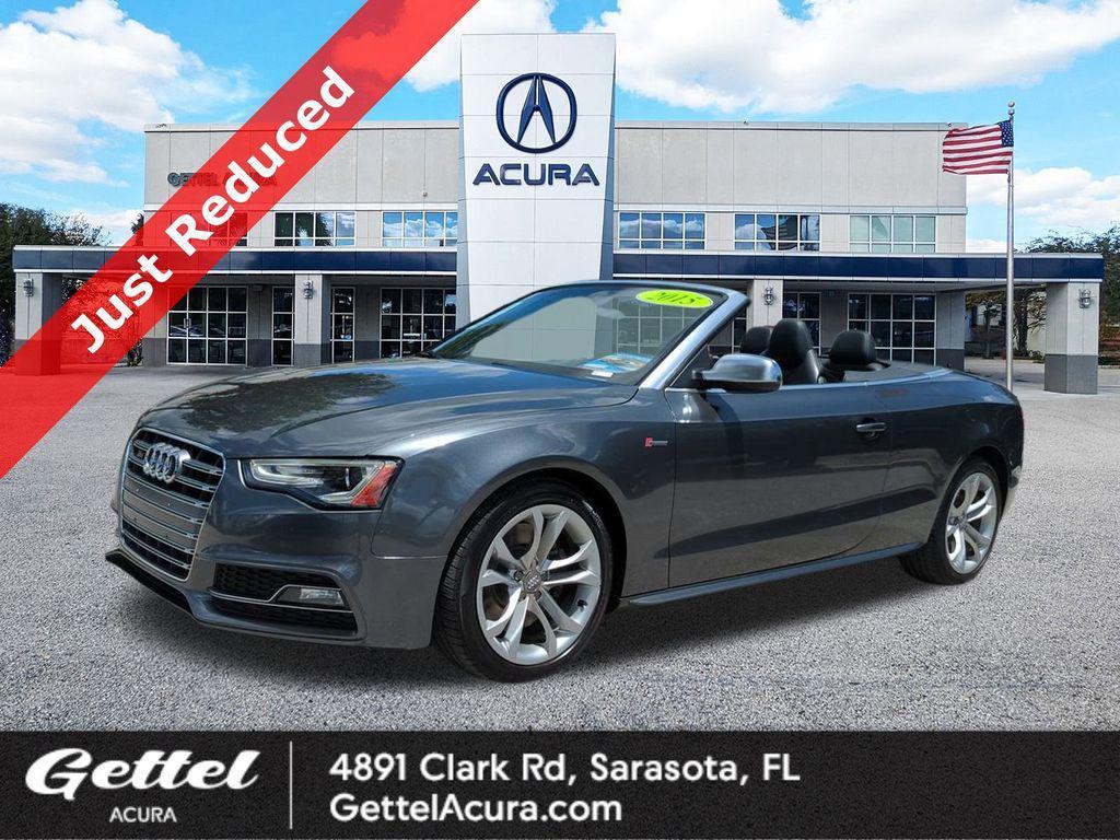 used 2015 Audi S5 car, priced at $19,753