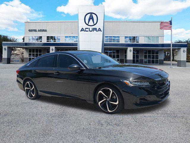 used 2021 Honda Accord car, priced at $22,498