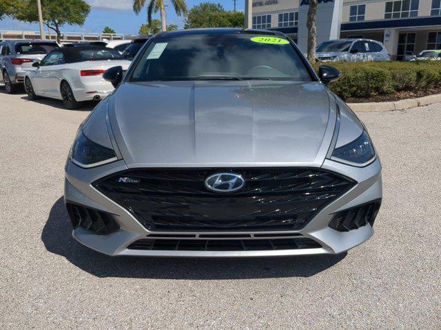 used 2021 Hyundai Sonata car, priced at $19,998