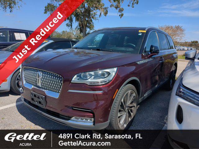 used 2020 Lincoln Aviator car, priced at $39,282