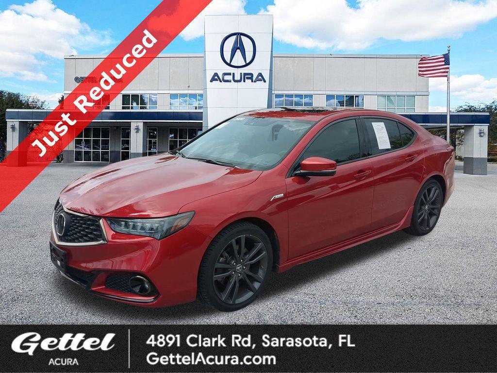 used 2020 Acura TLX car, priced at $26,934