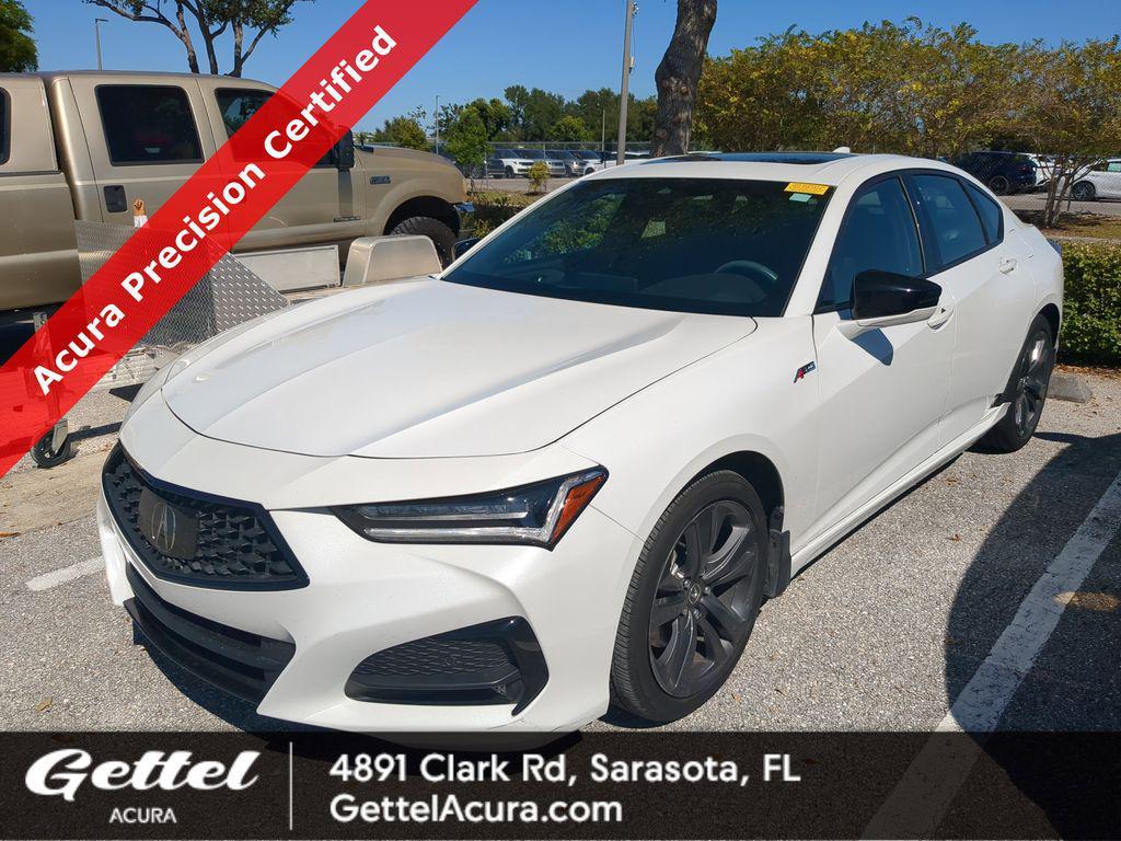 used 2022 Acura TLX car, priced at $34,690