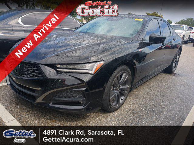 used 2022 Acura TLX car, priced at $32,681