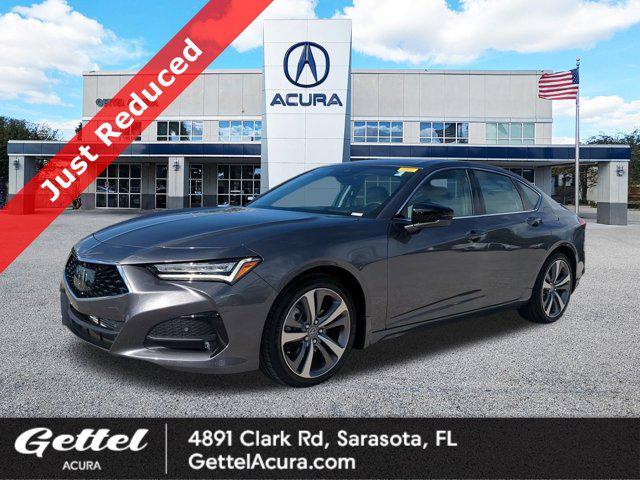 used 2023 Acura TLX car, priced at $42,682