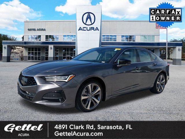 used 2023 Acura TLX car, priced at $42,982