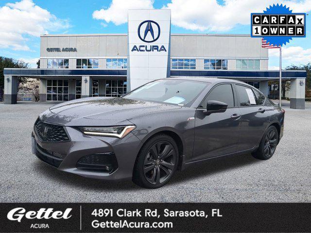 used 2023 Acura TLX car, priced at $36,281