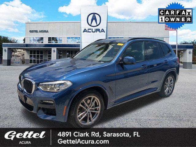 used 2021 BMW X3 car, priced at $27,442