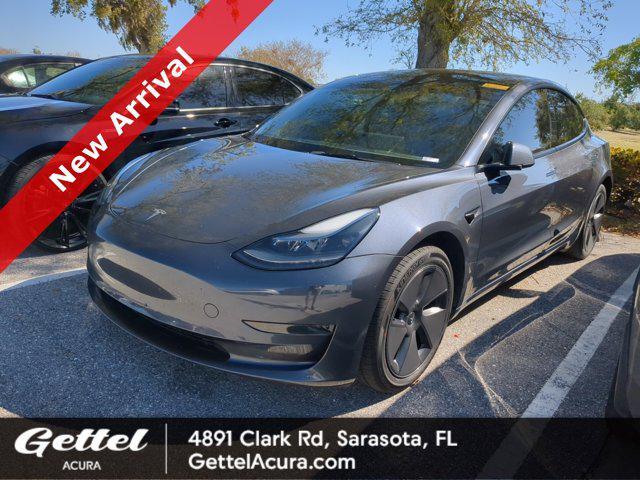 used 2023 Tesla Model 3 car, priced at $26,281