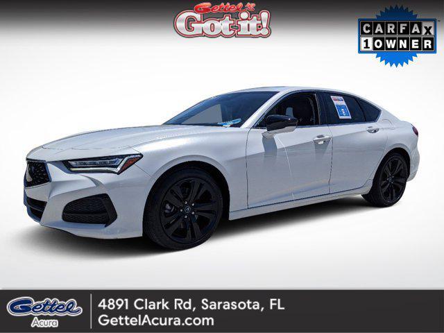 used 2021 Acura TLX car, priced at $26,991