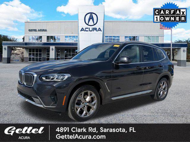 used 2022 BMW X3 car, priced at $34,984