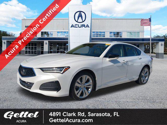 used 2022 Acura TLX car, priced at $29,892