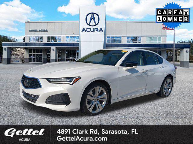 used 2022 Acura TLX car, priced at $29,892