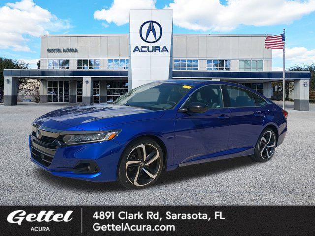 used 2022 Honda Accord car, priced at $25,499